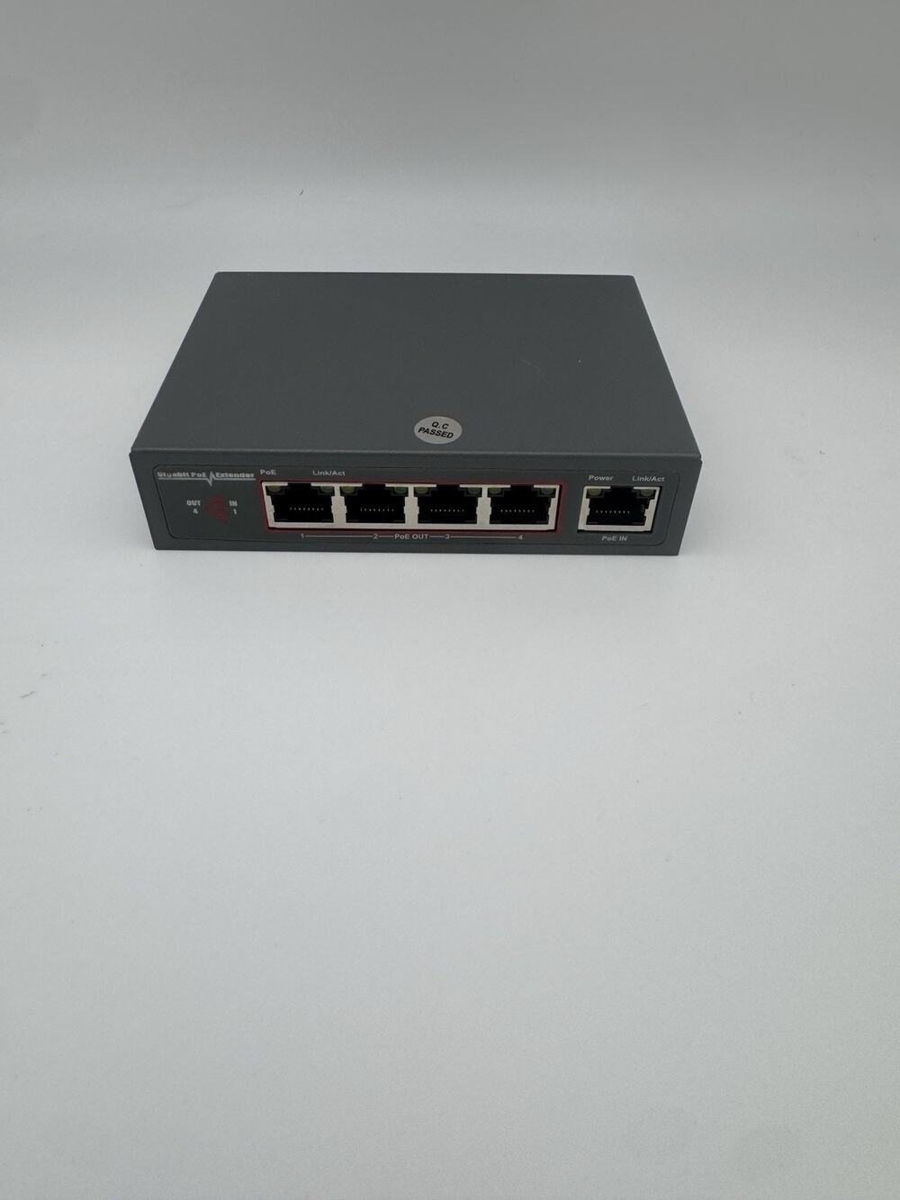 CENTROPOWER PoE-EX2005-4P-60W 4-Port Gigabit PoE Extender 60W 802.3af/at